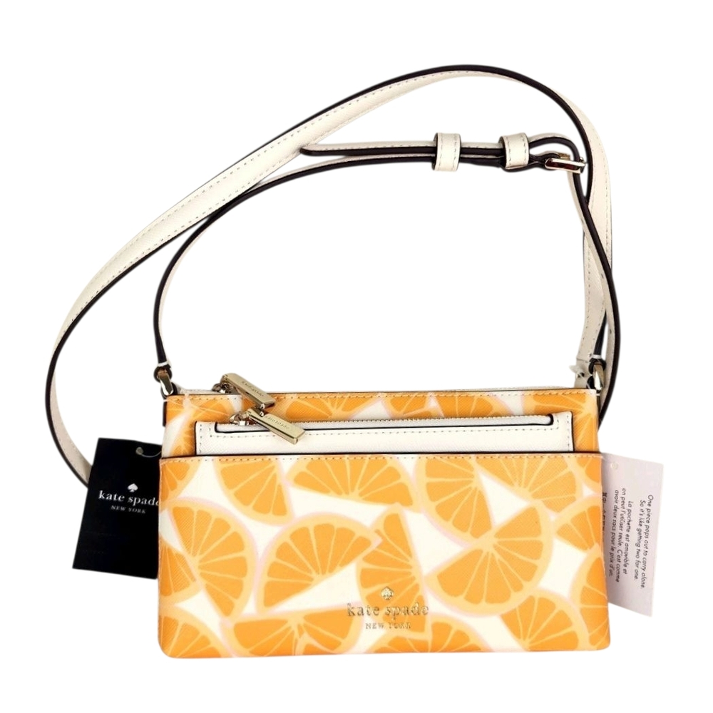 Kate Spade New York Sadie Orange Slice Toss Crossbody Set